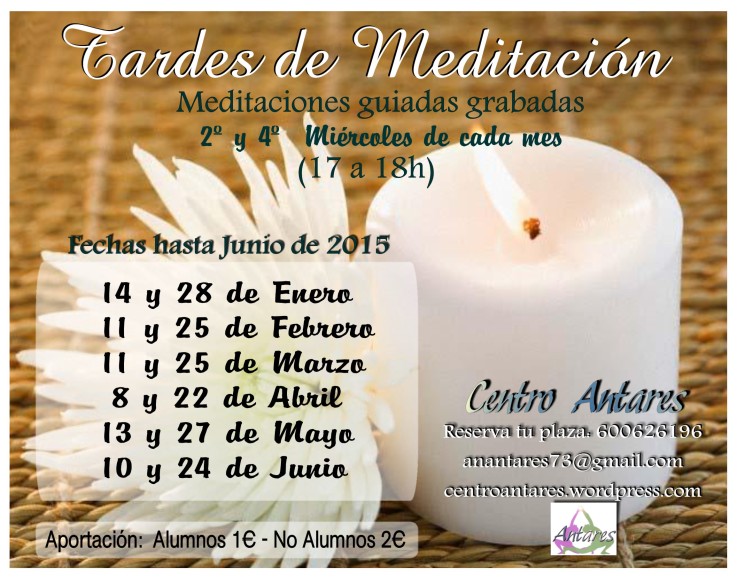 Tardes Meditación 2015